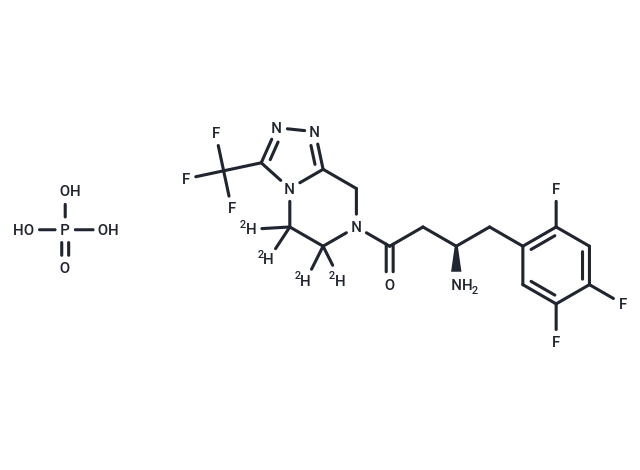 Sitagliptin-d4 phosphate