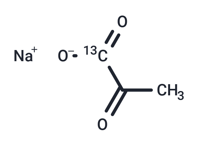 Pyruvic acid-13C-2 sodium