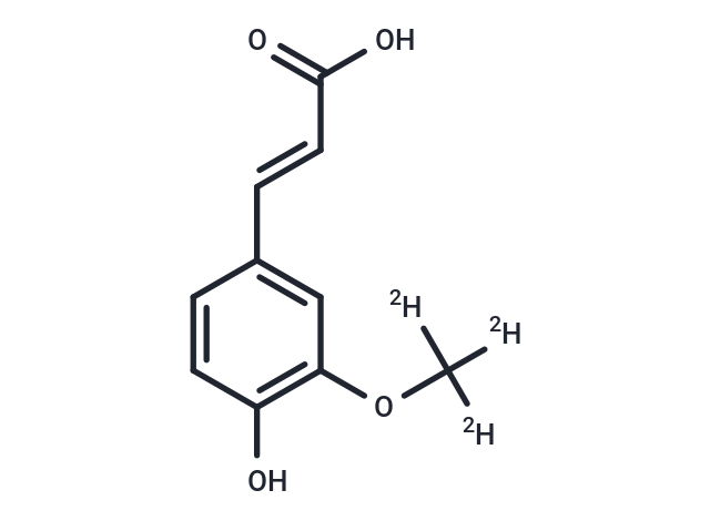 (E)-Ferulic acid-d3