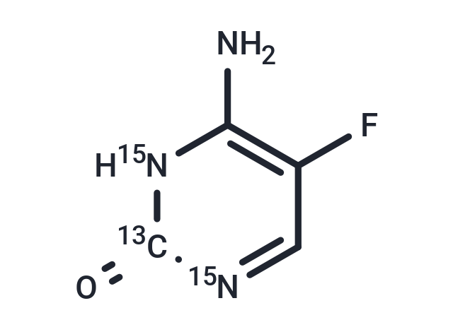 Flucytosine-13C,15N2