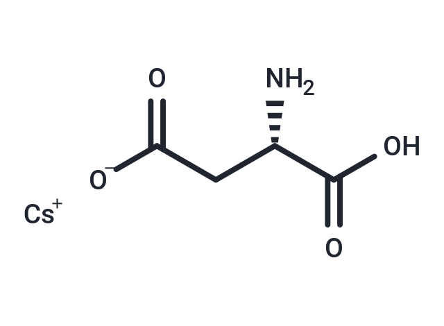 L-Aspartic acid (monocesium)