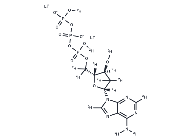2'-Deoxyadenosine-5'-triphosphate-d14 dilithium