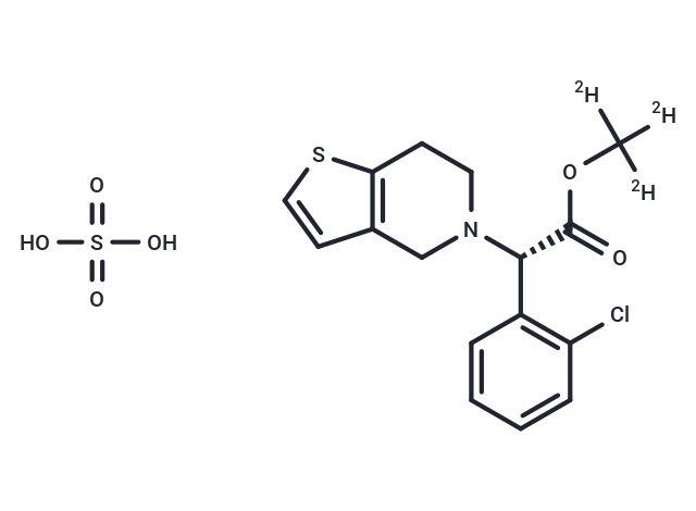 Clopidogrel-d3 hydrogen sulfate
