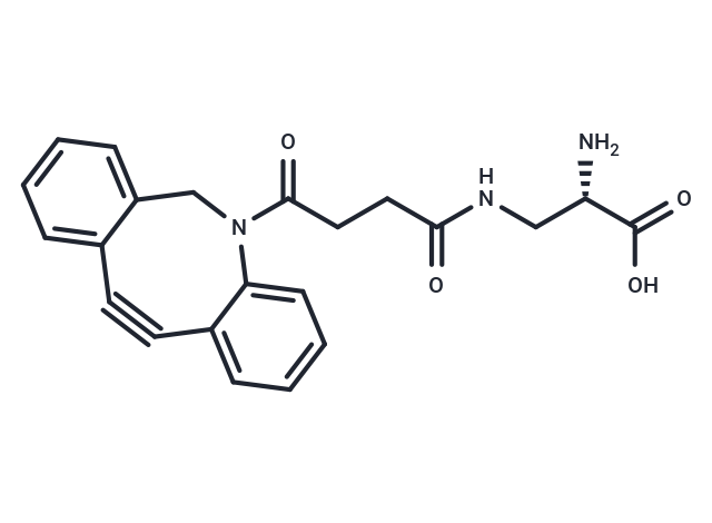 (2S)-2-Amino-3-(4-{2-azatricyclo[10.4.0.0^{4,9}]hexadeca-1(16),4,6,8,12,14-hexaen-10-yn-2-yl}-4-oxobutanamido)propanoic acid