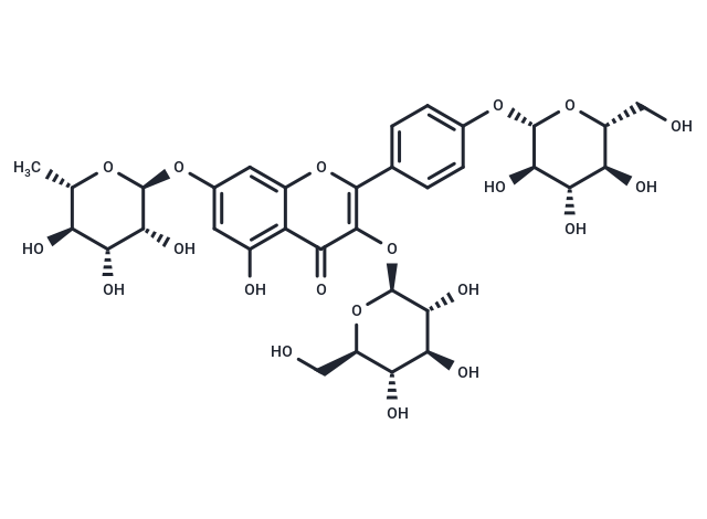 Kaempferol 3,4'-diglucoside 7-rhamnoside (Standard)