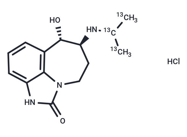 Zilpaterol‑13C3 hydrochloride (Standard)