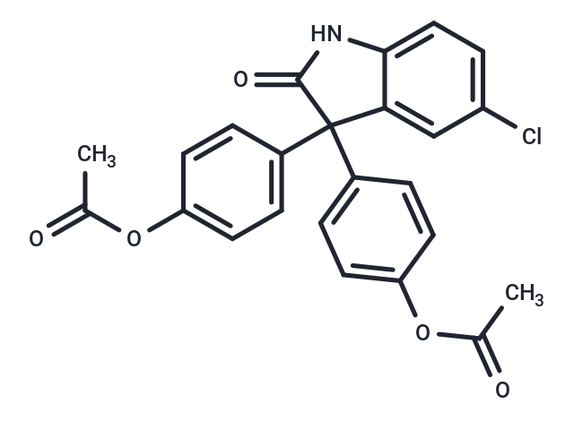 (5-chloro-2-oxoindoline-3,3-diyl)bis(4,1-phenylene) diacetate (Standard)