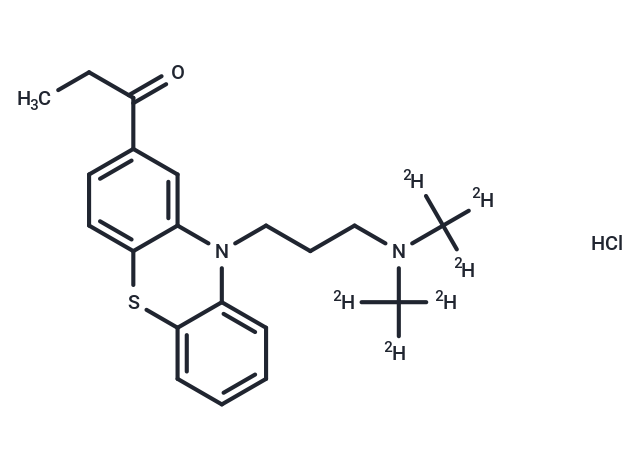 Propionylpromazine‑D6 hydrochloride (Standard)