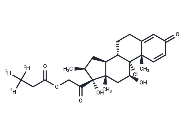 Beclomethasone 21-Monopropionate-3,3,3-[d3] (Standard)