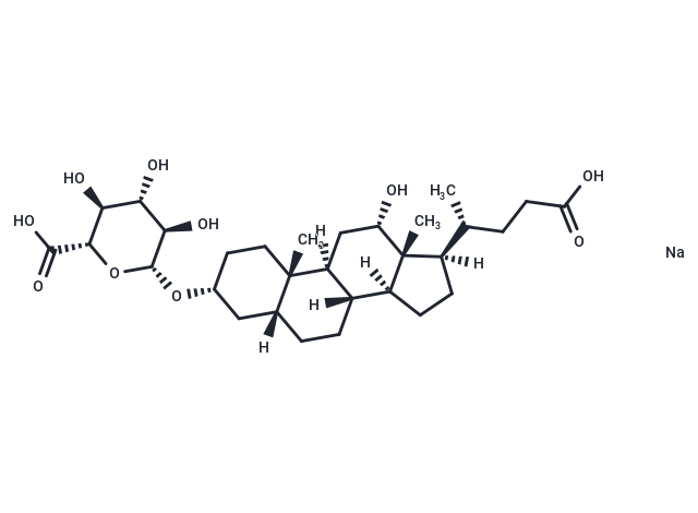 Deoxycholic Acid 3-O-β-D-Glucuronide Disodium Salt (Standard)