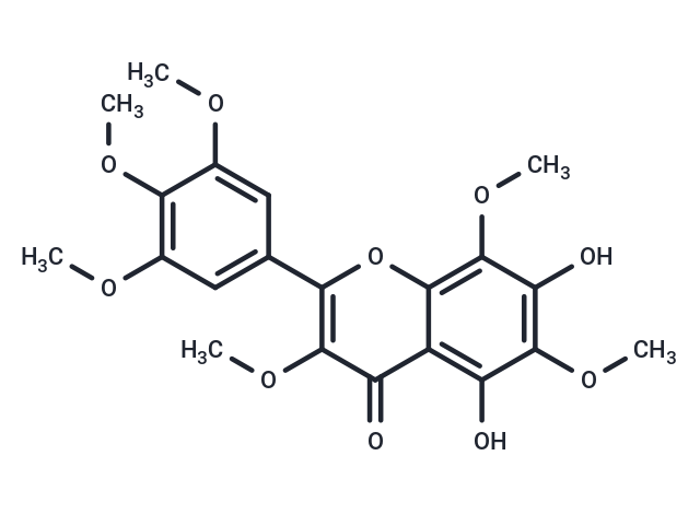5,7-Dihydroxy 3,3',4',5',6,8-hexamethoxyflavone (Standard)