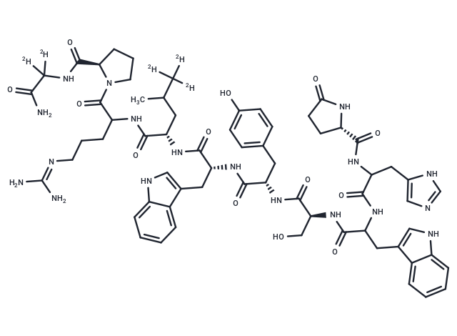 Triptorelin Trifluoroacetic Acid Salt-d5 (Standard)