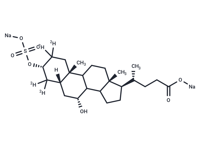 Chenodeoxycholic Acid-[D4]-3-Suflate (Standard)