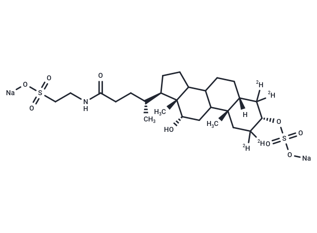 Taurodeoxycholic Acid-[D4]-3-Sulfate Sodium Salt (Standard)
