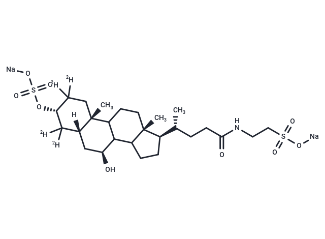 Tauroursodeoxycholic Acid-[D4]-3-Sulfate Sodium Salt (Standard)