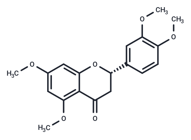 (2S)-5,7,3',4'-Tetramethoxyflavanone