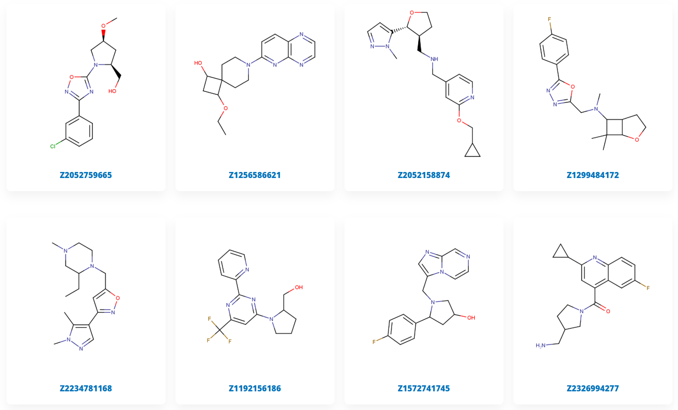  Allosteric GPCR Library From Enamine