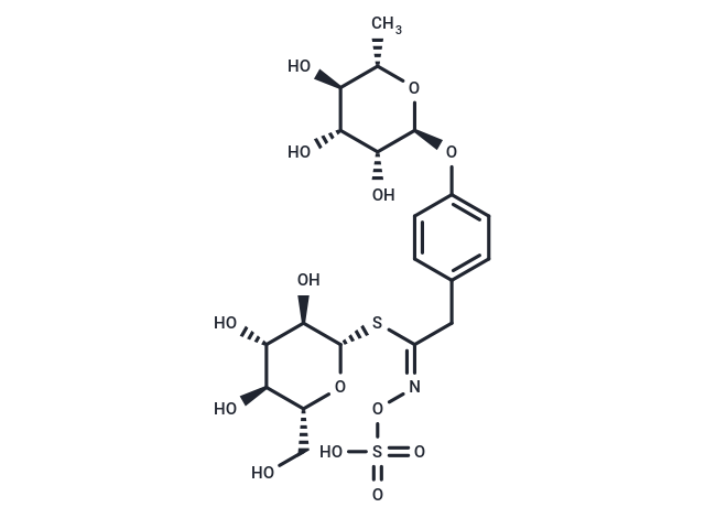 4-O-Alpha-L-Rhamnopyranosylglucosinalbin; Glucomoringin