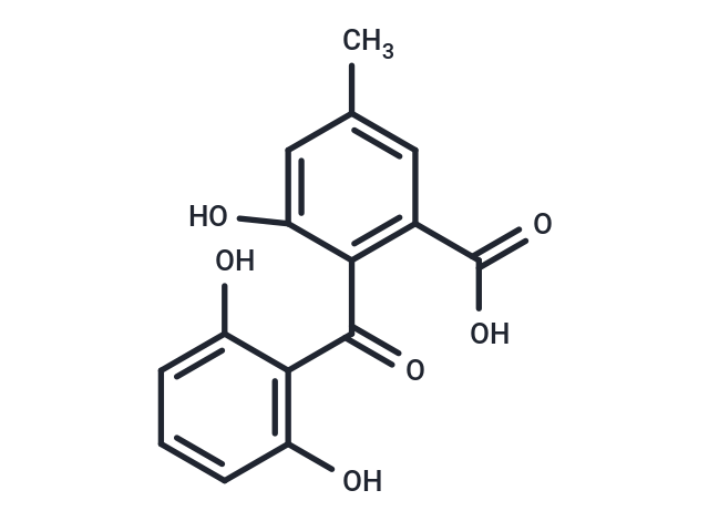 2-(2,6-dihydroxybenzoyl)-3-hydroxy-5-methylbenzoic acid