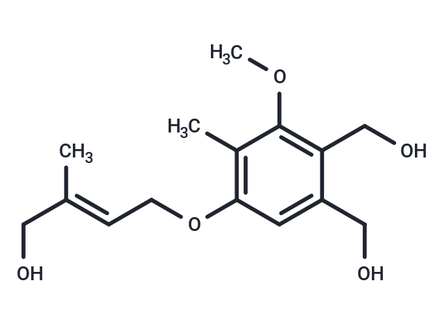 (2E)-4-[4,5-bis(hydroxymethyl)-3-methoxy-2-methylphenoxy]-2-methylbut-2-en-1-ol