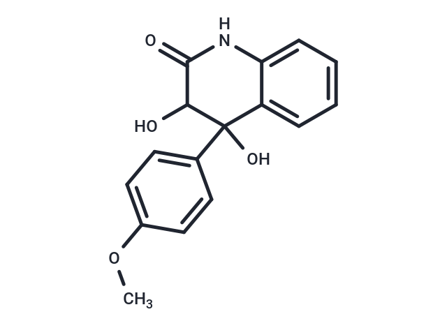 3,4-dihydroxy-4-(4-methoxyphenyl)-1,2,3,4-tetrahydroquinolin-2-one