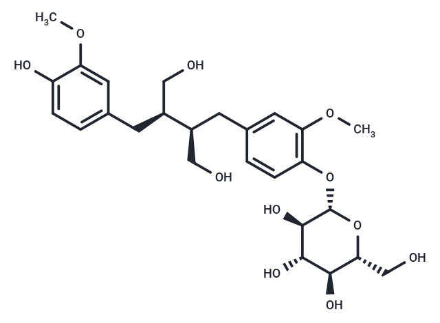 (-)-Secoisolariciresinol 4-O-β-D-glucopyranoside