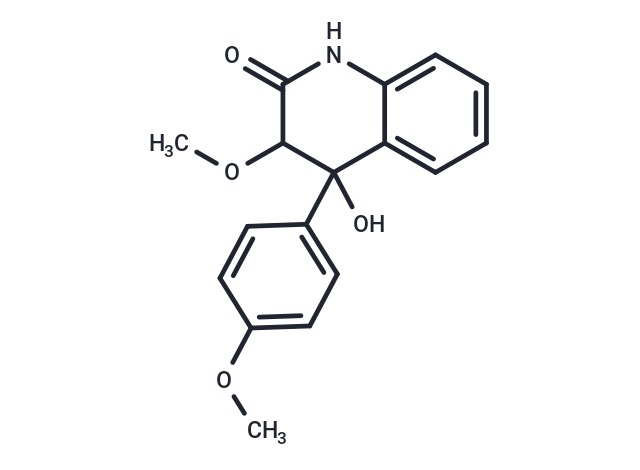 4-hydroxy-3-methoxy-4-(4-methoxyphenyl)-1,2,3,4-tetrahydroquinolin-2-one