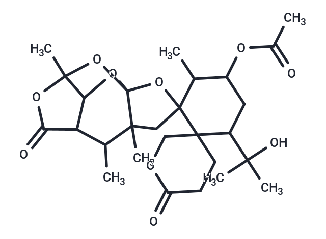 6'-(2-hydroxypropan-2-yl)-3',5'',6'',10''-tetramethyl-6,8''-dioxodispiro[oxane-3,1'-cyclohexane-2',3''-[2,9,12,13]tetraoxatetracyclo[8.2.1.0^{1,5}.0^{7,11}]tridecan]-4'-yl acetate