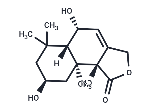 (5R,5aS,8S,9aS,9bS)-5,8,9b-trihydroxy-6,6,9a-trimethyl-1H,3H,5H,5aH,6H,7H,8H,9H,9aH,9bH-naphtho[1,2-c]furan-1-one