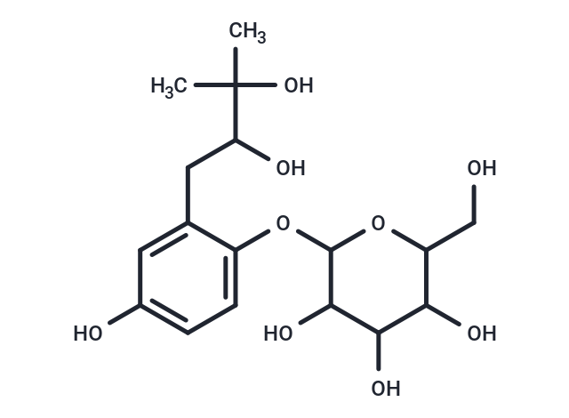 2-[2-(2,3-dihydroxy-3-methylbutyl)-4-hydroxyphenoxy]-6-(hydroxymethyl)oxane-3,4,5-triol