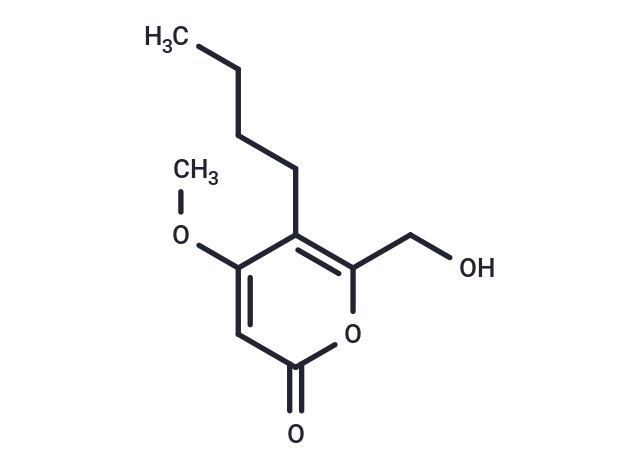 5-butyl-6-(hydroxymethyl)-4-methoxy-2H-pyran-2-one