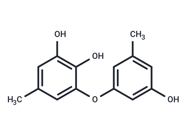 3-(3-hydroxy-5-methylphenoxy)-5-methylbenzene-1,2-diol