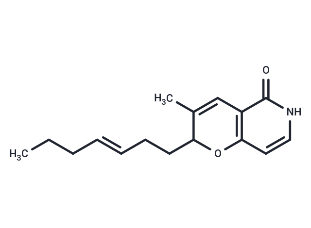 2-(3-Heptenyl)-2,6-dihydro-3-methyl-5H-pyrano[3,2-c]pyridin-5-one