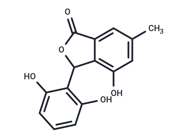 3-(2,6-dihydroxyphenyl)-4-hydroxy-6-methyl-1,3-dihydro-2-benzofuran-1-one