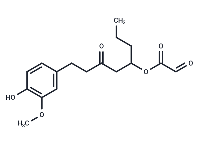 8-(4-hydroxy-3-methoxyphenyl)-6-oxooctan-4-yl 2-oxoacetate