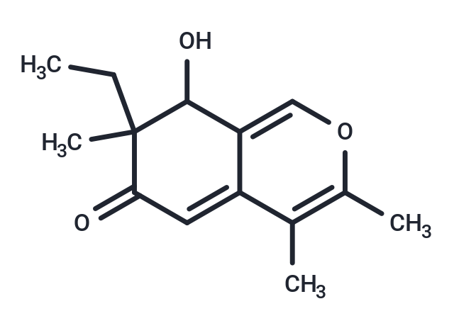 7-ethyl-8-hydroxy-3,4,7-trimethyl-7,8-dihydro-6H-isochromen-6-one
