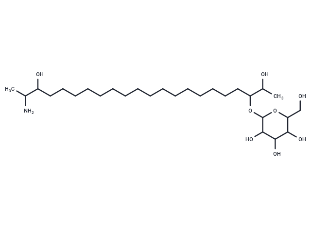 2-[(21-amino-2,20-dihydroxydocosan-3-yl)oxy]-6-(hydroxymethyl)oxane-3,4,5-triol