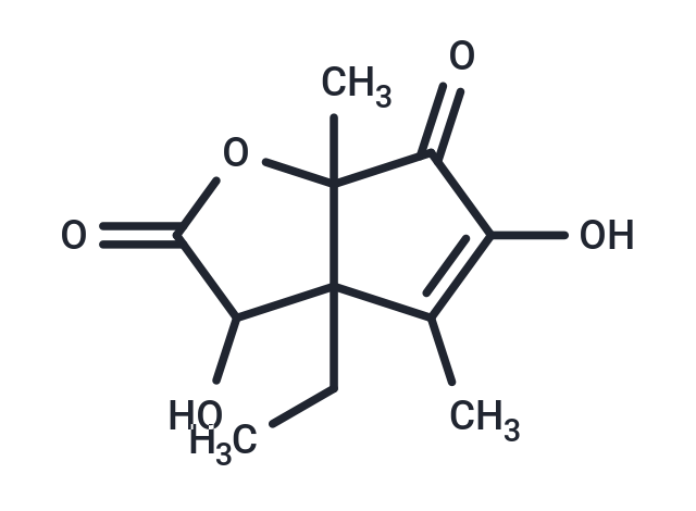 3a-ethyl-3,5-dihydroxy-4,6a-dimethyl-2H,3H,3aH,6H,6aH-cyclopenta[b]furan-2,6-dione