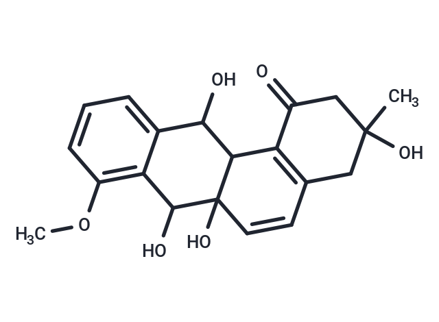 3,6a,7,12-tetrahydroxy-8-methoxy-3-methyl-1,2,3,4,6a,7,12,12a-octahydrotetraphen-1-one