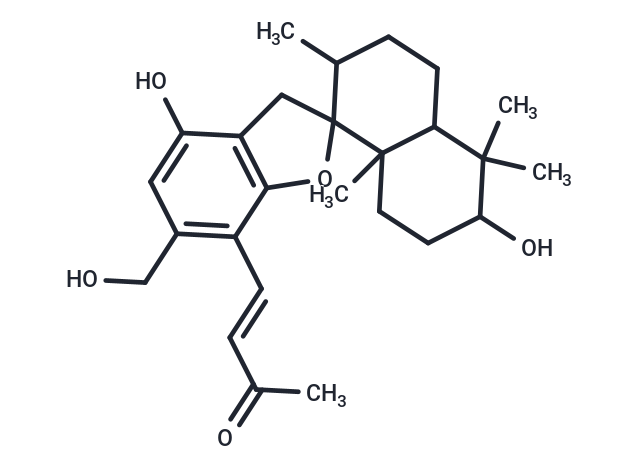 (3E)-4-[4,6'-dihydroxy-6-(hydroxymethyl)-2',5',5',8'a-tetramethyl-3',4',4'a,5',6',7',8',8'a-octahydro-2'H,3H-spiro[1-benzofuran-2,1'-naphthalen]-7-yl]but-3-en-2-one
