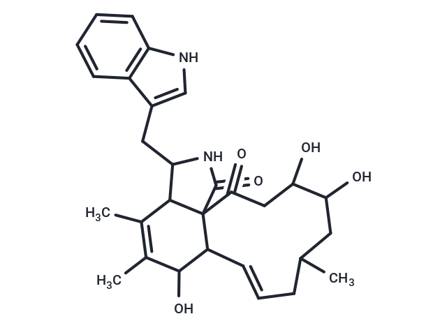 6,12,13-trihydroxy-3-[(1H-indol-3-yl)methyl]-4,5,10-trimethyl-1H,2H,3H,3aH,6H,6aH,9H,10H,11H,12H,13H,14H,15H-cycloundeca[d]isoindole-1,15-dione