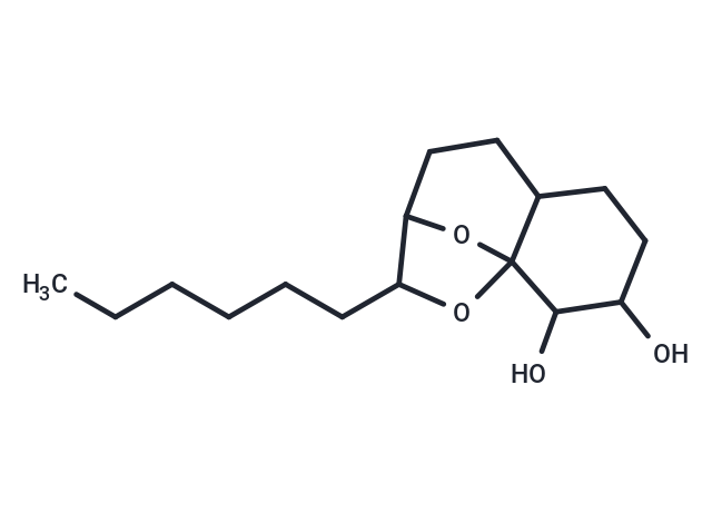 10-hexyl-11,12-dioxatricyclo[7.2.1.0^{1,6}]dodecane-2,3-diol