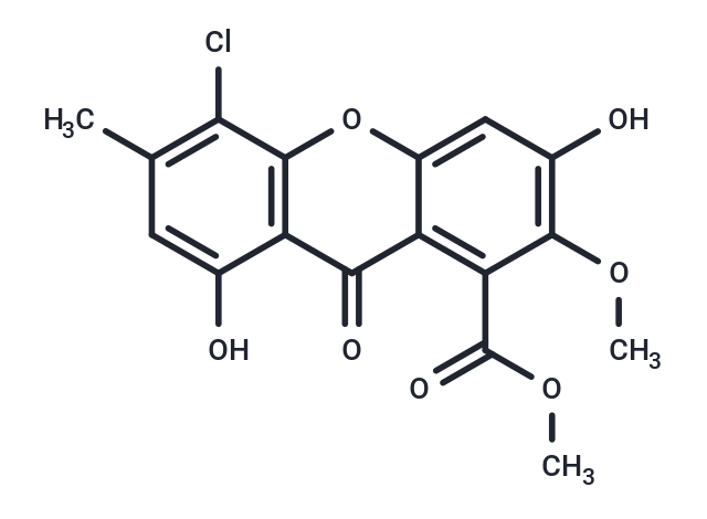 methyl 5-chloro-3,8-dihydroxy-2-methoxy-6-methyl-9-oxo-9H-xanthene-1-carboxylate