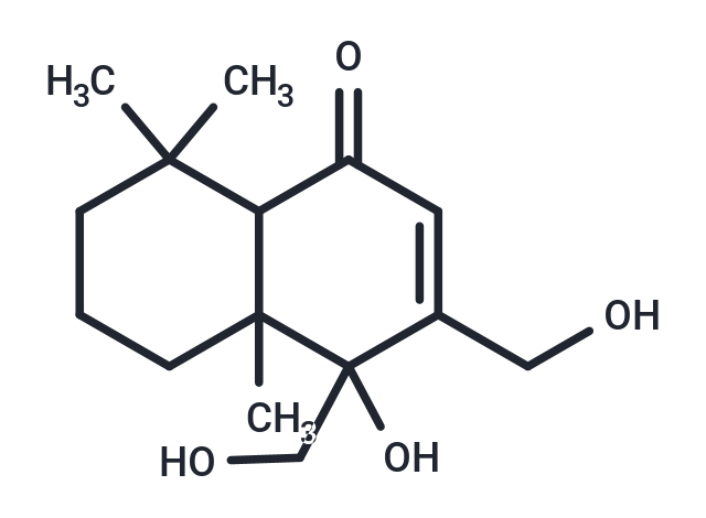 4-hydroxy-3,4-bis(hydroxymethyl)-4a,8,8-trimethyl-1,4,4a,5,6,7,8,8a-octahydronaphthalen-1-one