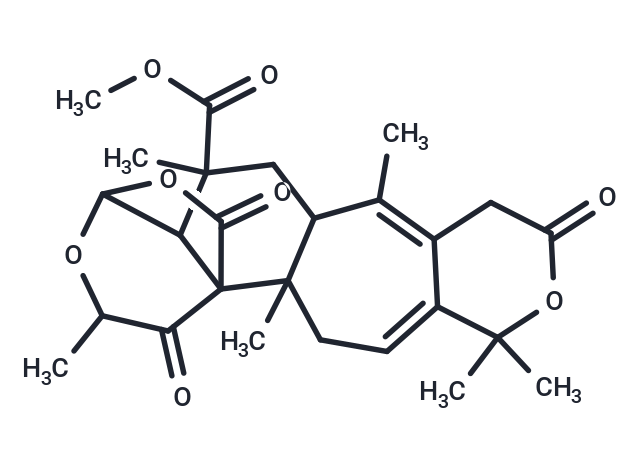 methyl 2,6,6,11,14,18-hexamethyl-8,19,20-trioxo-7,17,21-trioxapentacyclo[14.3.2.0^{1,15}.0^{2,12}.0^{5,10}]henicosa-4,10-diene-14-carboxylate