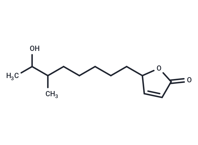 5-(7-hydroxy-6-methyloctyl)-2,5-dihydrofuran-2-one