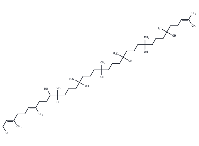 (2E,6E)-3,7,11,15,19,23,27,31,35-nonamethylhexatriaconta-2,6,34-trien-1,10,11,15,19,23,27,31-octol