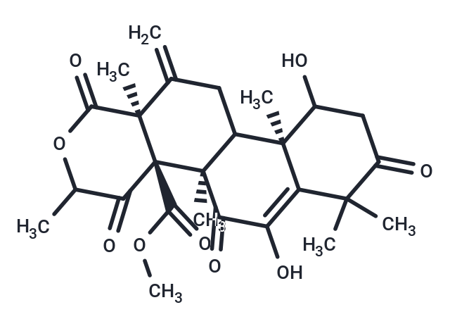 methyl (4aR,4bR,10aR,12aS)-6,10-dihydroxy-3,4b,7,7,10a,12a-hexamethyl-12-methylidene-1,4,5,8-tetraoxo-1H,3H,4H,4aH,4bH,5H,7H,8H,9H,10H,10aH,10bH,11H,12H,12aH-phenanthro[2,1-c]pyran-4a-carboxylate