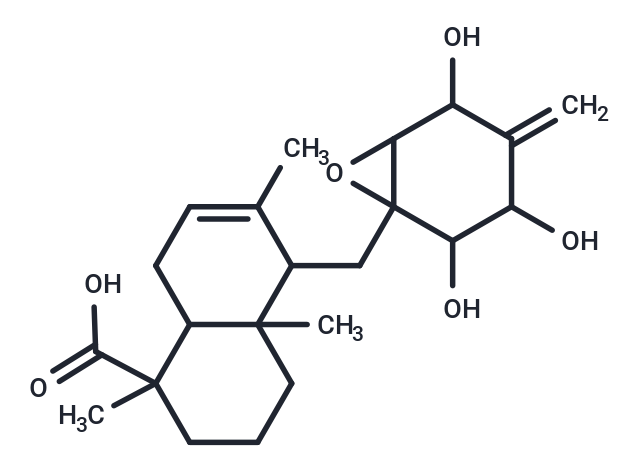 1,4a,6-trimethyl-5-({2,3,5-trihydroxy-4-methylidene-7-oxabicyclo[4.1.0]heptan-1-yl}methyl)-1,2,3,4,4a,5,8,8a-octahydronaphthalene-1-carboxylic acid