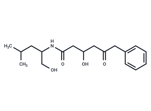 3-hydroxy-N-(1-hydroxy-4-methylpentan-2-yl)-5-oxo-6-phenylhexanamide